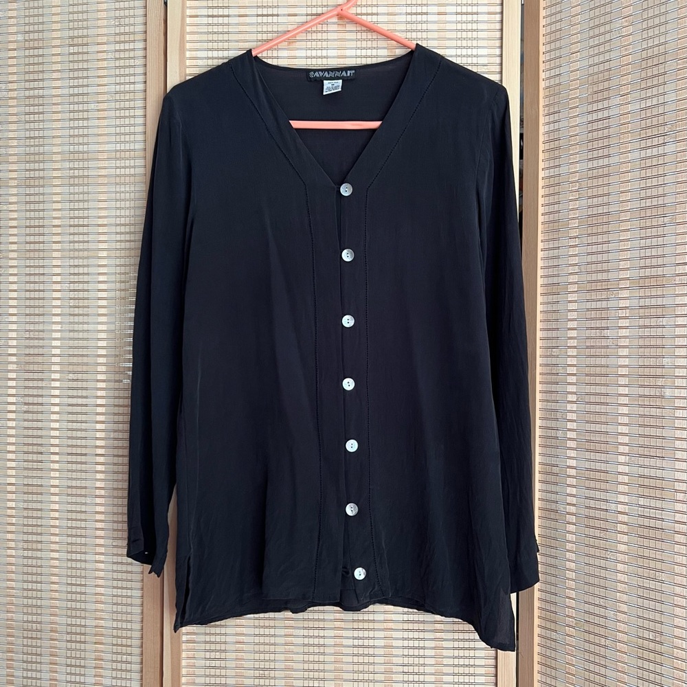 Vintage silk top